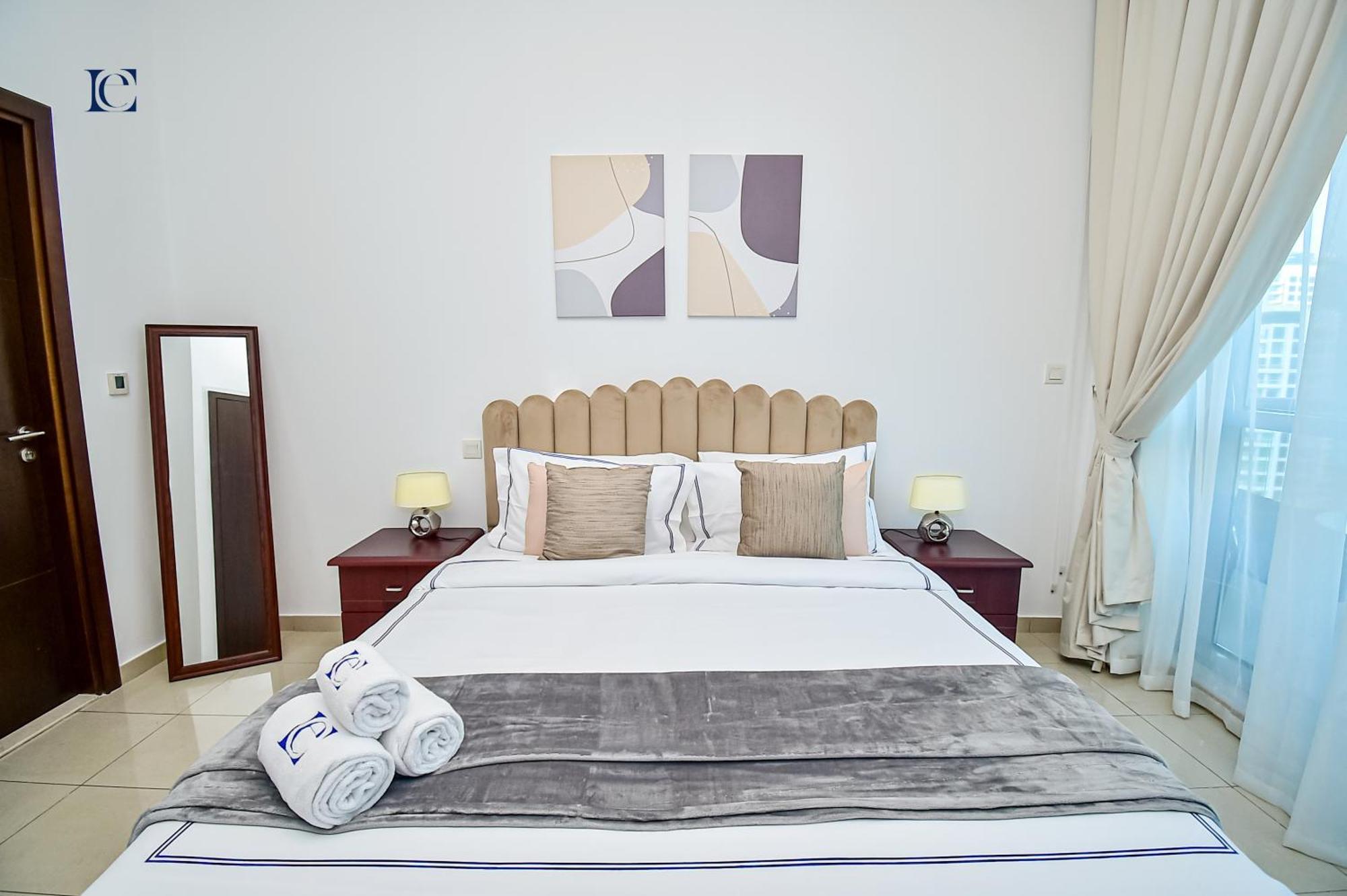 Luxury Escapes - 1Br Home With Stunning Marina View - Bay Central Marina Дубай Экстерьер фото