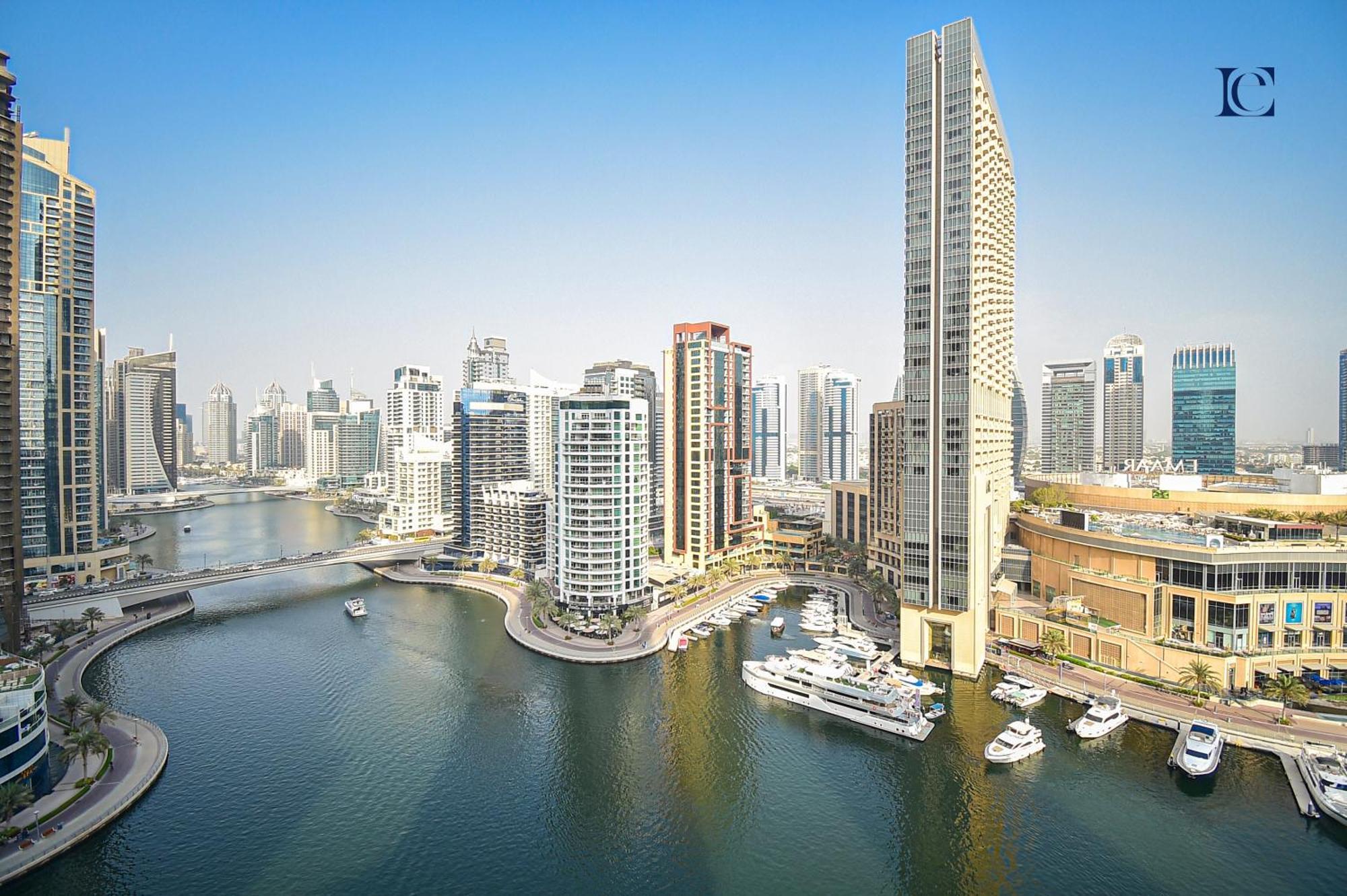 Luxury Escapes - 1Br Home With Stunning Marina View - Bay Central Marina Дубай Экстерьер фото